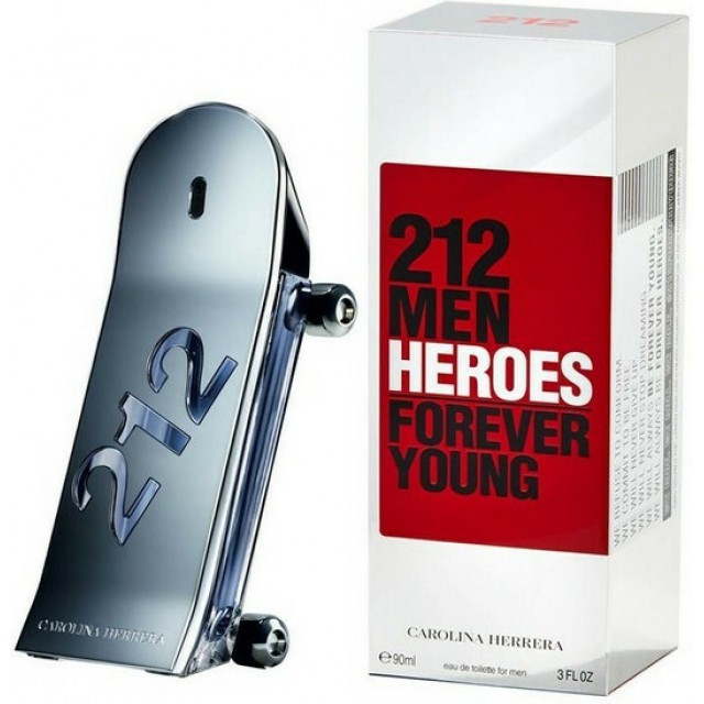 CAROLINA HERRERA 212 Men Heroes Forever Young EDT 90ml